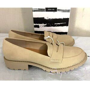 NEW DV by Dolce Vita Women's Crisp Lug Loafer - Dune